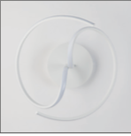 Taylor plafoniera bianco Luxima 32W 4000K