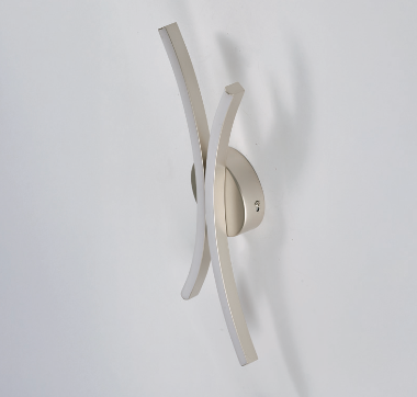 Smilla applique grigio perla Luxima 12W 4000K