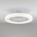 Fanny plafoniera ventilatore bianco Luxima 50W CCT 3000-4000-6000K