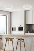 Geo plafoniera bianco Luxima 12W 4000K