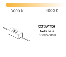Masha plafoniera bianco Luxima 35W CCT 3000-4000K
