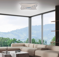 Masha plafoniera bianco Luxima 40W CCT 3000-4000-6000K