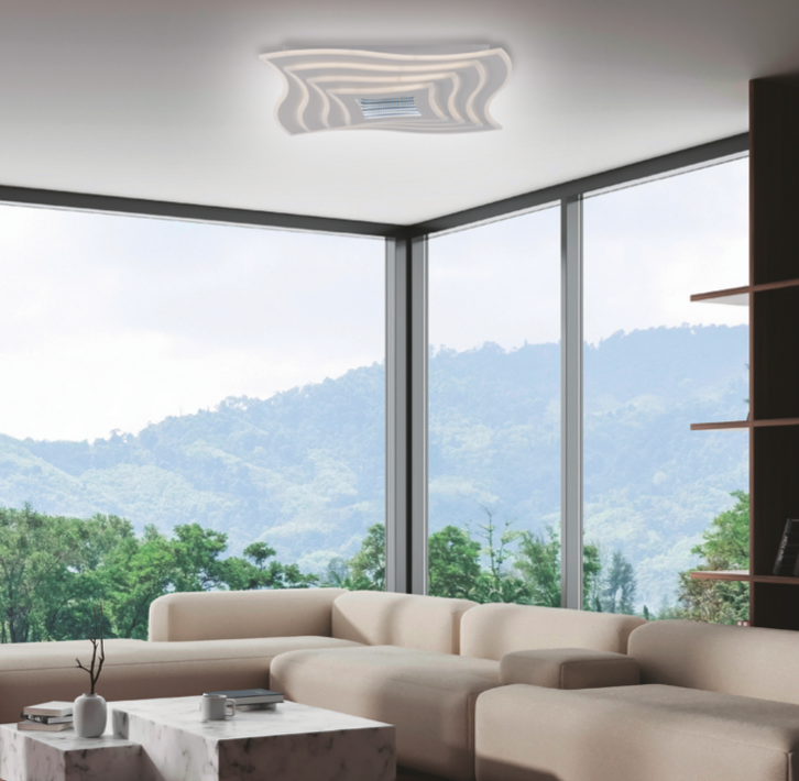 Masha plafoniera bianco Luxima 40W CCT 3000-4000-6000K