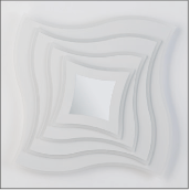 Masha plafoniera bianco Luxima 40W CCT 3000-4000-6000K