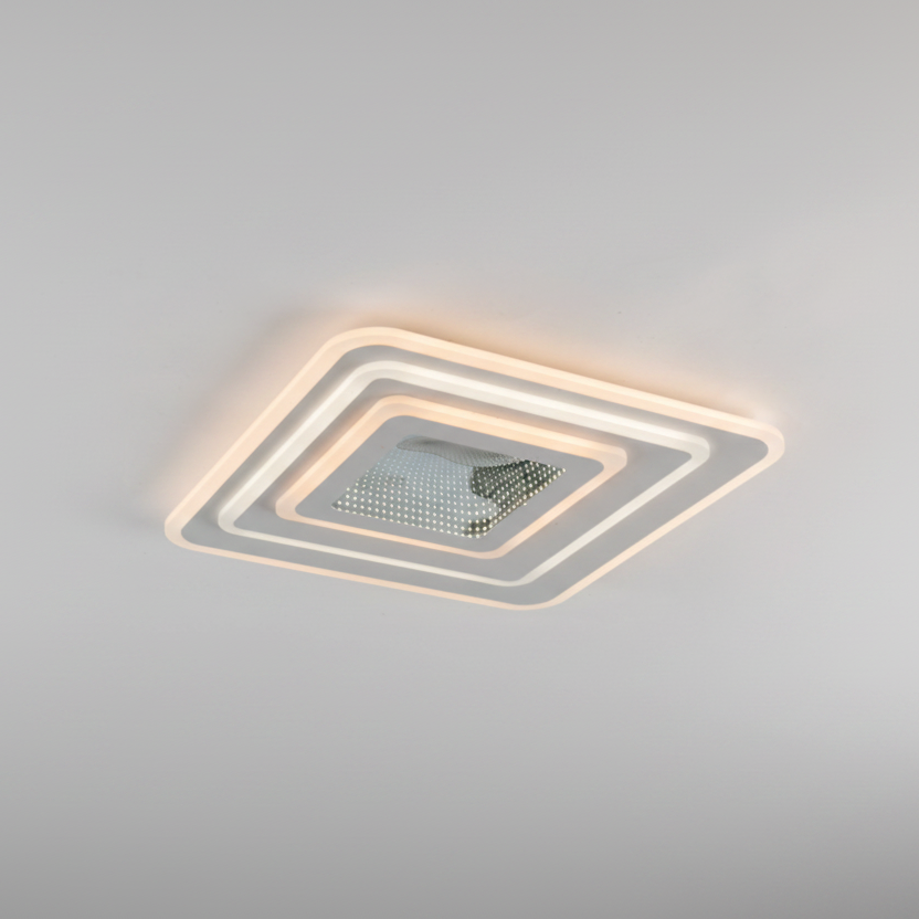Space plafoniera bianco Luxima 38W 3000+4500K
