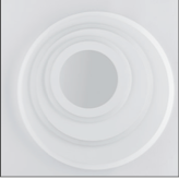 Space plafoniera bianco Luxima 38W 3000+4500K