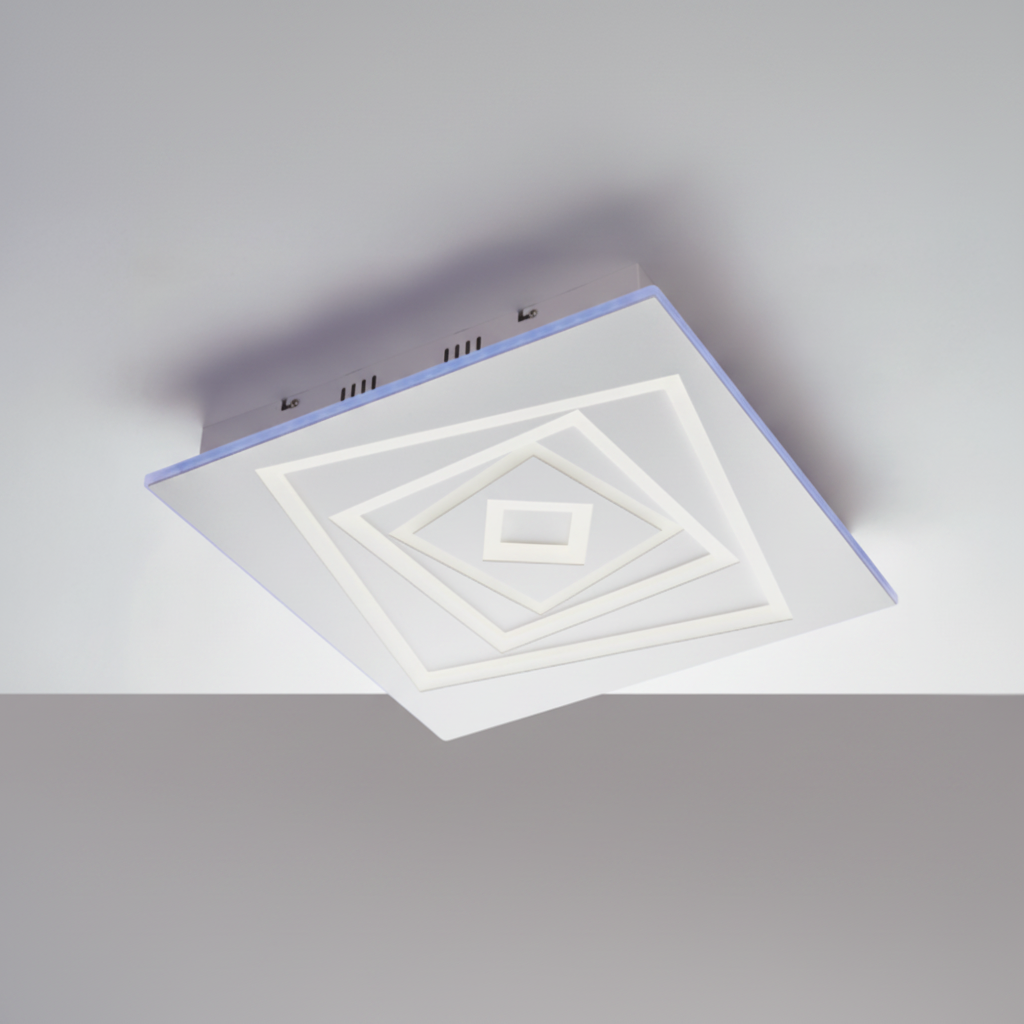 Alina plafoniera bianco Luxima 40W CCT+RGB