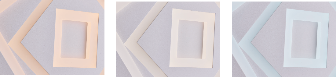 Alina plafoniera bianco Luxima 40W CCT+RGB