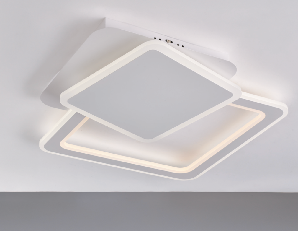 Mila plafoniera bianco Luxima 53W 3000+4500K