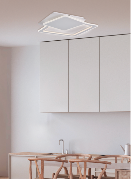 Mila plafoniera bianco Luxima 53W 3000+4500K