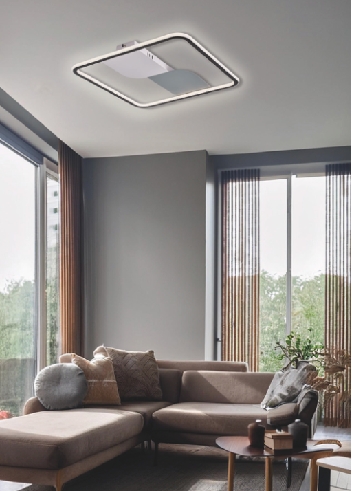 Recel plafoniera bianco/grigio Luxima 82W CCT 3000-4000-6000K