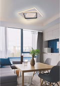 Lulu' plafoniera bianco/nero Luxima 50W CCT 3000-4000-6000K