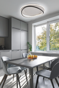 Vale plafoniera bianco/nero Luxima 30W CCT 3000-4000-6000K