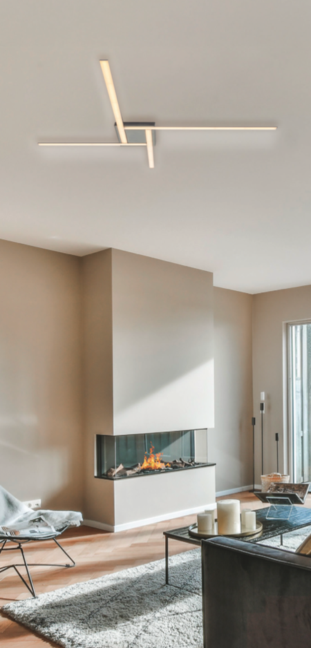 Kim plafoniera cemento Luxima 30W CCT 3000-4000-6000K