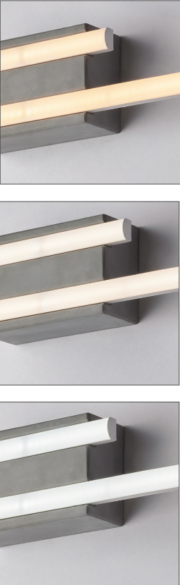 Kim applique cemento Luxima 20W CCT 3000-4000-6000K