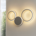 Pois applique LED a doppio cerchio Ondaluce