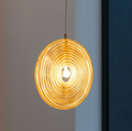 Jokey Ondaluce lampadario a sospensione in vetro ambra 3000k
