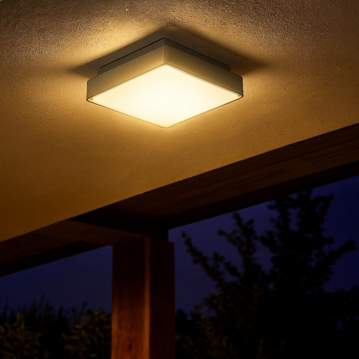 Picca Ondaluce lampada da esterno 30cm quadrata