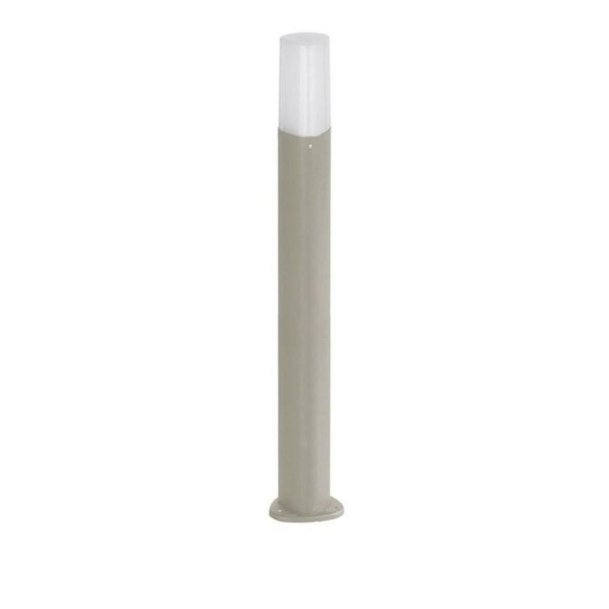 Pou Ondaluce lampione da esterno alluminio grigio E27 diffusa 360°