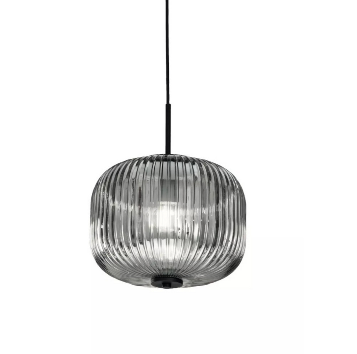 Odette Ondaluce lampadario bagno sospensione vetro fumè E14
