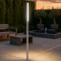 Tommy lampione giardino cilindrico bianco LED 4000K Ondaluce 90cm