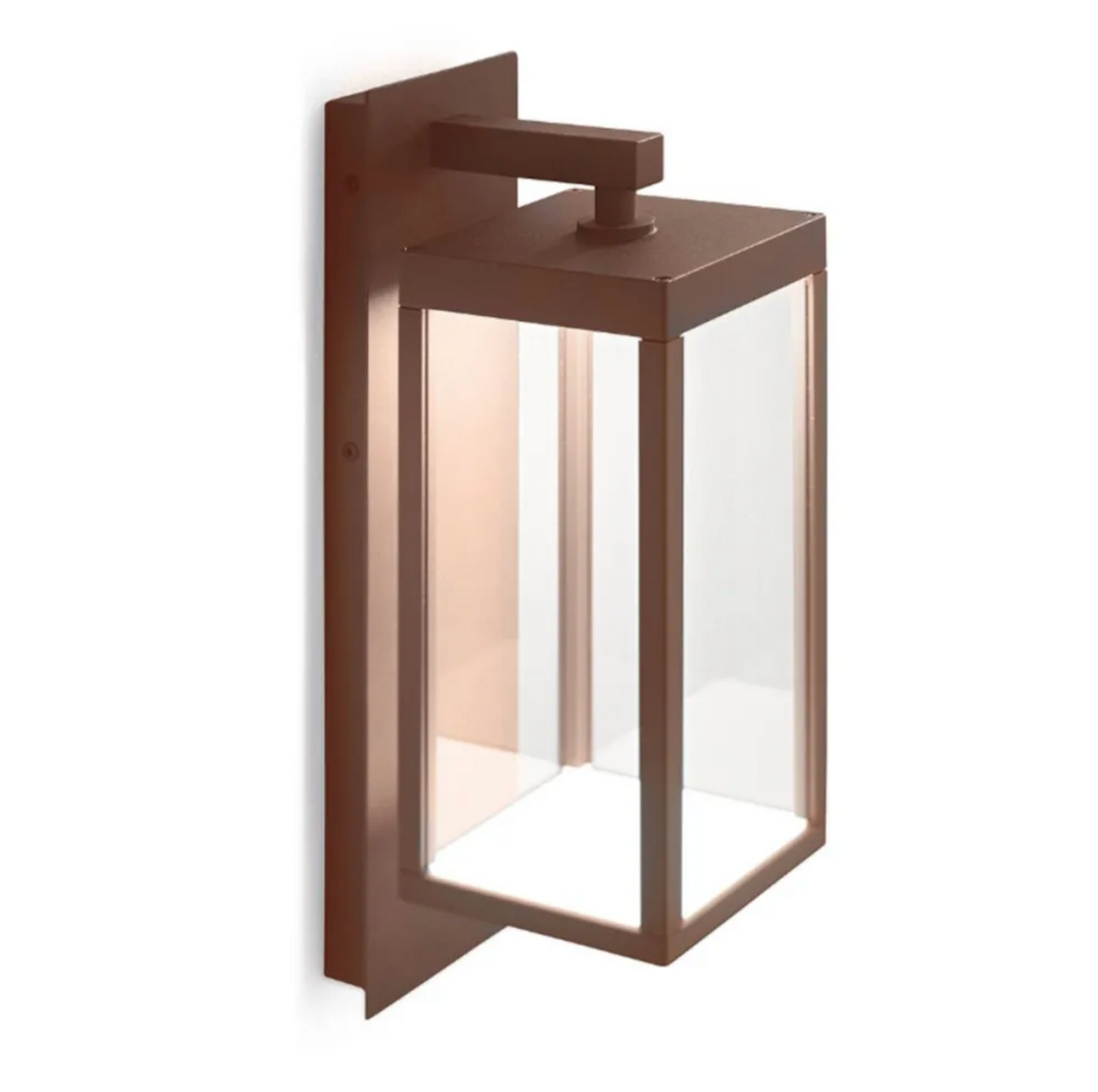 Applique lanterna esterno marrone Gea Led 13W 3000K GES772C